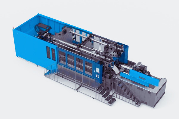 卧式双色注塑机设备图